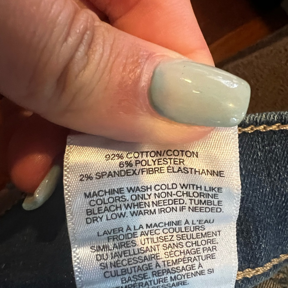 Express mid rise cropped skinny jeans